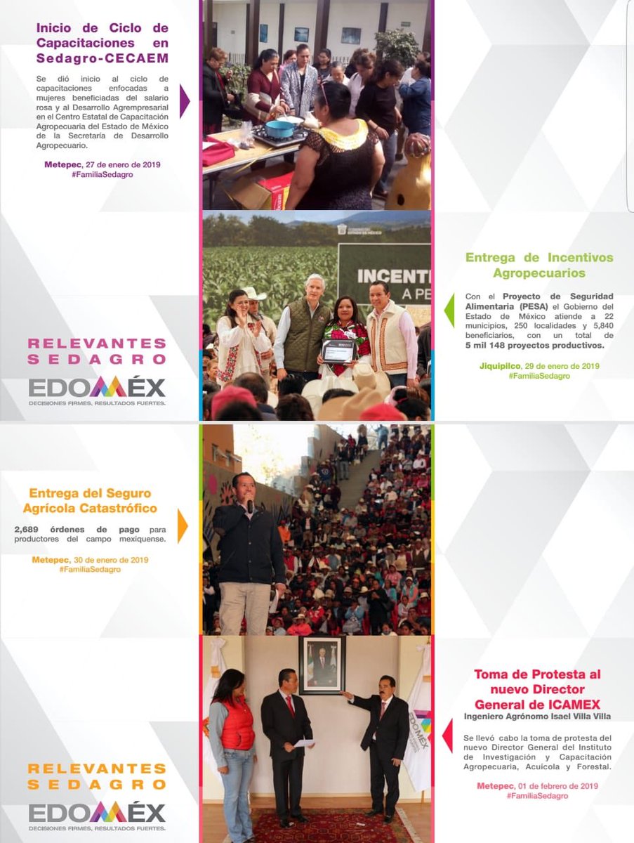 ICAMEXoficial's tweet photo. Miles de mujeres mexiquenses se han beneficiado con el #SalarioRosa de @alfredodelmazo. De la mano de @SEDAGROedomex en las instalaciones del #CECAEM especialistas en transformación de #ICAMEX inician la impartición de capacitaciones 2019 a quienes forman parte de este programa! https://t.co/bcLwaDe0Vm