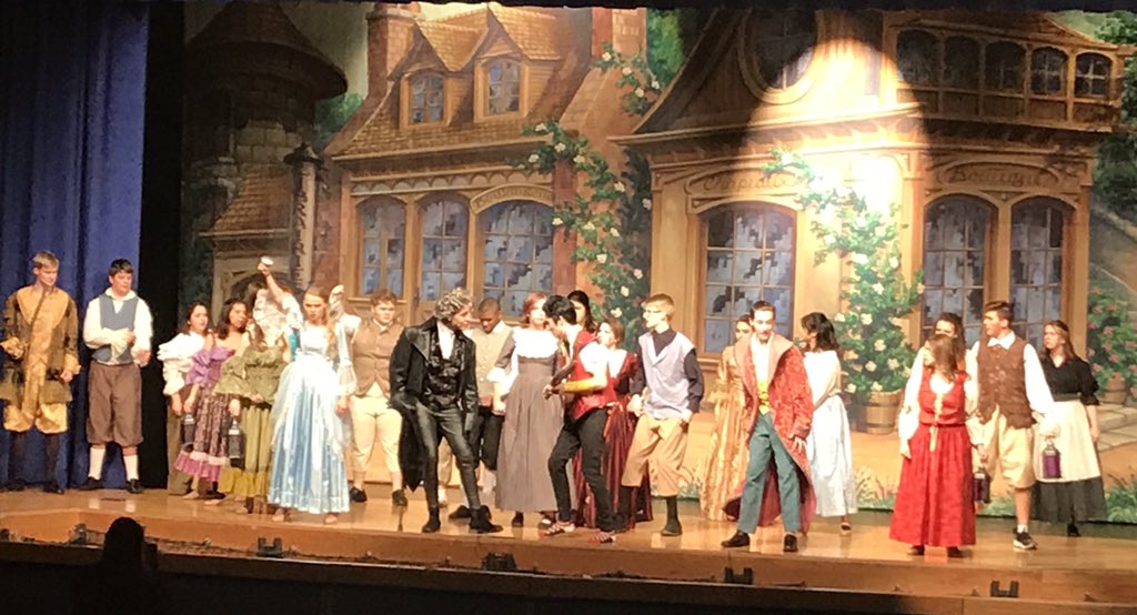 _cbelt's tweet photo. You should not miss South’s musical performances of Beauty and the Beast... I just caught their dress rehearsal tonight and it is amazing!! Show opens on Thursday night.  #WeareBSSD #unitedandundivided https://t.co/poGZnqkdaH