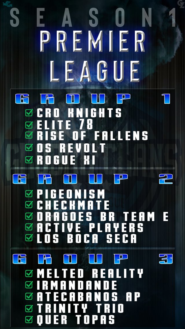 Global Clans premier league tweet media