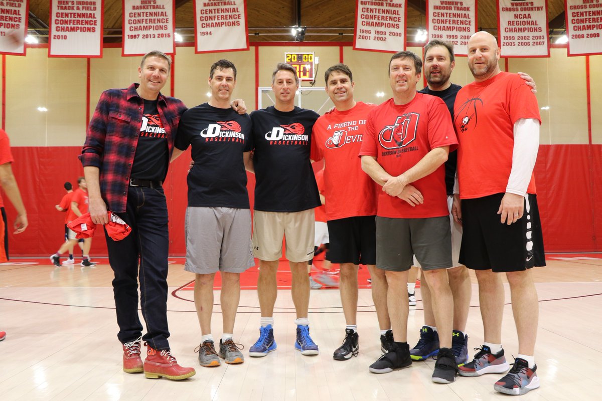 DsonRedDevils's tweet photo. Thank you to our Dickinson M. Basketball alumni &amp; all McAndrews Fund donors! We are #DsonProud to dedicate new Basketball and Volleyball locker rooms &amp; celebrate #DsonRedDevils with you today♦️@RedDevilHoops #RedDevilNation @DickinsonCol #DsonPhotos @DickinsonAlumni #D3H #WhyD3 https://t.co/dDwTvoe6Vh