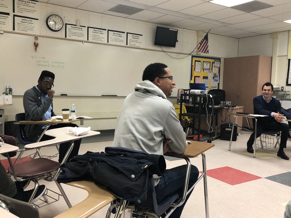 BlainWatson's tweet photo. Powerful day @DonsHigh. The 1st collab of the Compton Male Teachers of Color initiative in @ComptonUnified. We’re building capacity in teachers to mentor & retain new male teachers of color #CMTCN #teacherleaders @mrmicahali @satrazurita @CUSDSecondaryEd @theCAAASA @CALSAfamilia https://t.co/dwaLiEU7fA