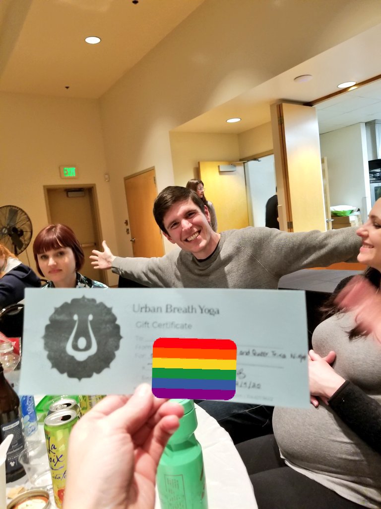 Thanks for using your wingspan to help me win a month of @urbanbreathyoga at the @PROMOMissouri Trivia Night, @willthepinko!! This will help me survive campaign season!