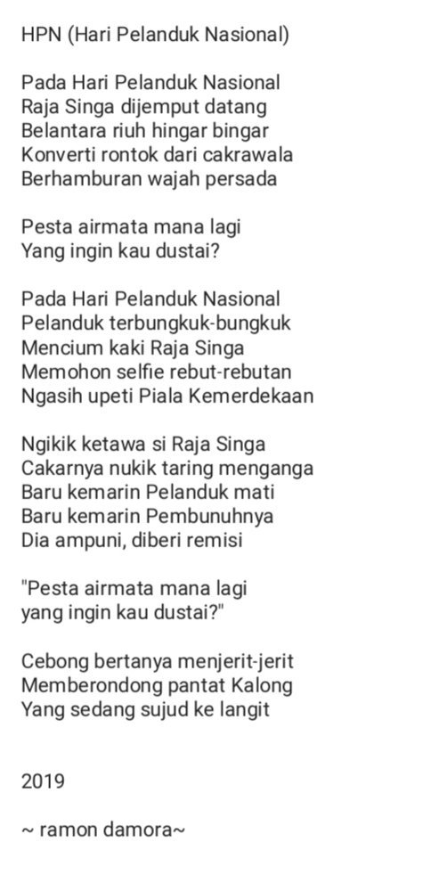 ramondamn's tweet photo. HPN itu, bang @fadlizon, Hari Pelanduk Nasional https://t.co/5HXYJQQXi0