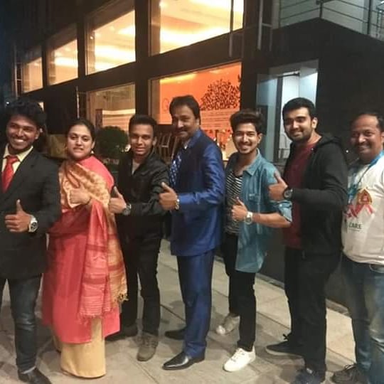 udaynarayanjha's tweet photo. #Glimps from Rahul group of  engineering college kanakiya Mira  road ,invitesd as a judge in singing competition.#Thanks to Rahul group of college and Sweta ji. https://t.co/XM2dsSsRtl