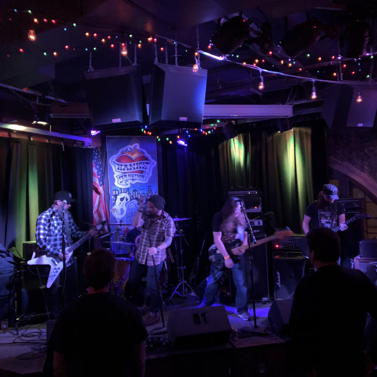 Psyched to get to see @cortezboston tonight at the NEW Hanks. You guys were goddamn great!