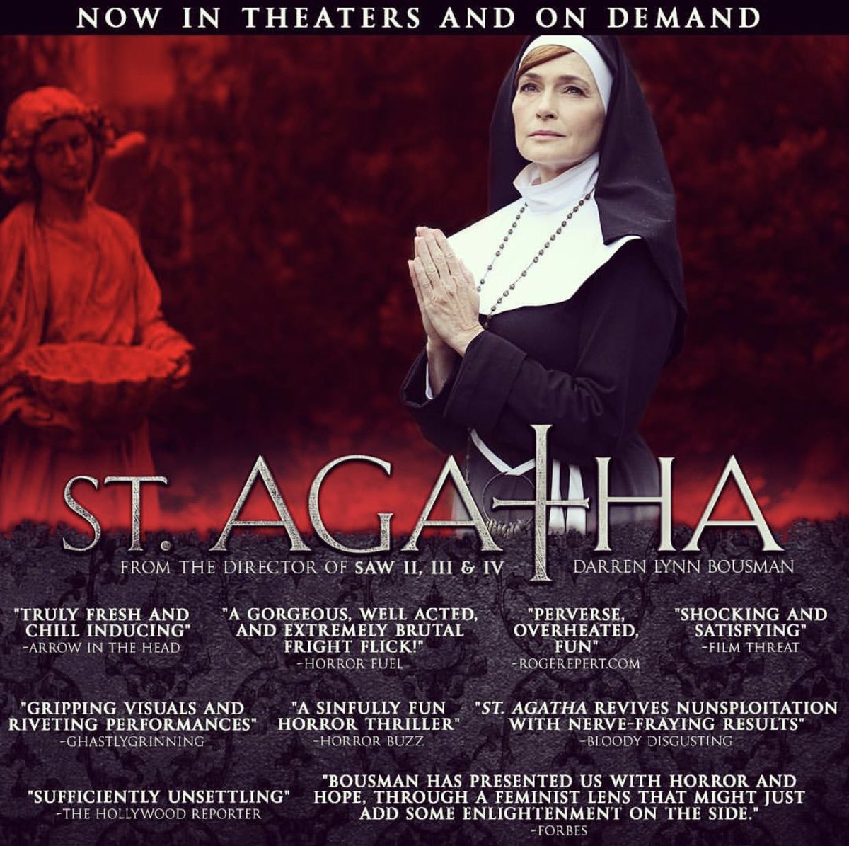 Now In Theaters &amp; On Digital &amp; On Demand!! #stagathamovie