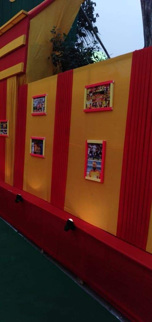 EastBengal_News's tweet image. After Durga Puja &amp;amp; Kali Puja. Now it is Saraswati Puja. Only thing common is @QuessConnect @eastbengalfc ! Part &amp;amp; parcel of Bengali&apos;s life❤💛