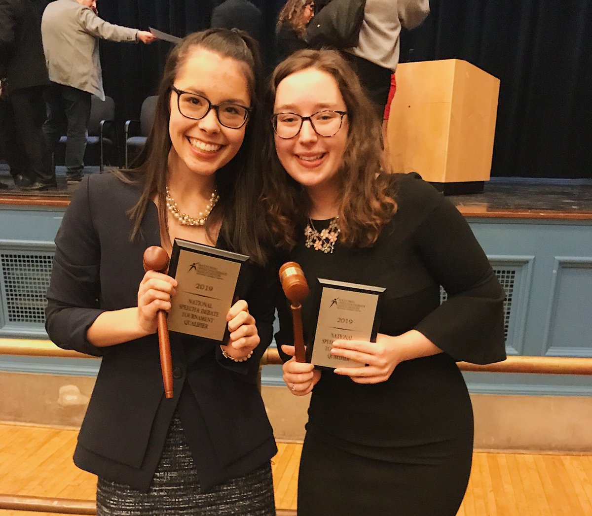 gaspeech's tweet photo. Congratulations to our national qualifiers in Congress, Gwen Mascha and Allie Mikolanis!! https://t.co/xECuP2SooN