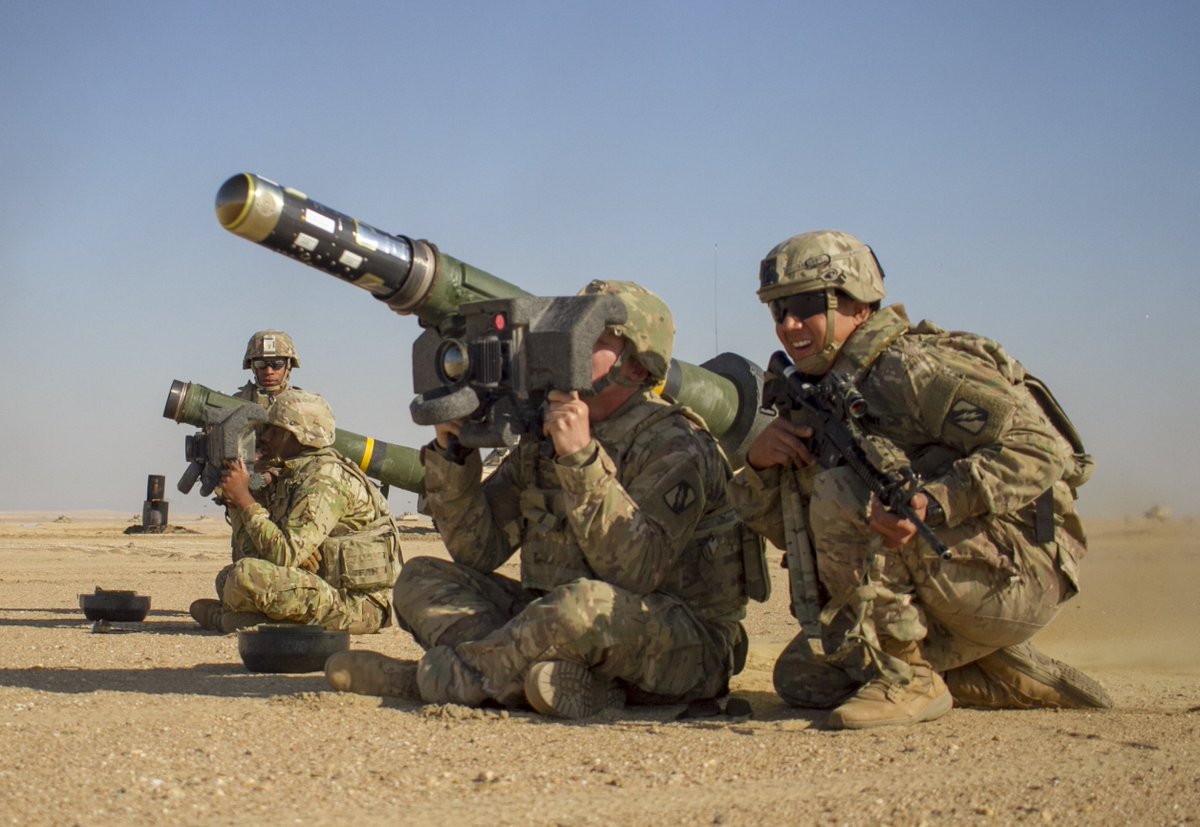 How good is your aim?

#TrainedandReady Soldiers from the <a href="/nationalguardMS/">Mississippi National Guard</a> fire a Javelin shoulder-fired anti-tank missile.  

#USArmy photo by Spc. Jovi Prevot, <a href="/USNationalGuard/">National Guard</a>
