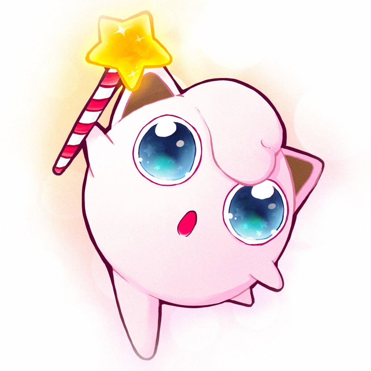 O Xrhsths きしもとあや Sto Twitter スターロッドプリンちゃん ポケットモンスター プリン Smashbrossp Jigglypuff