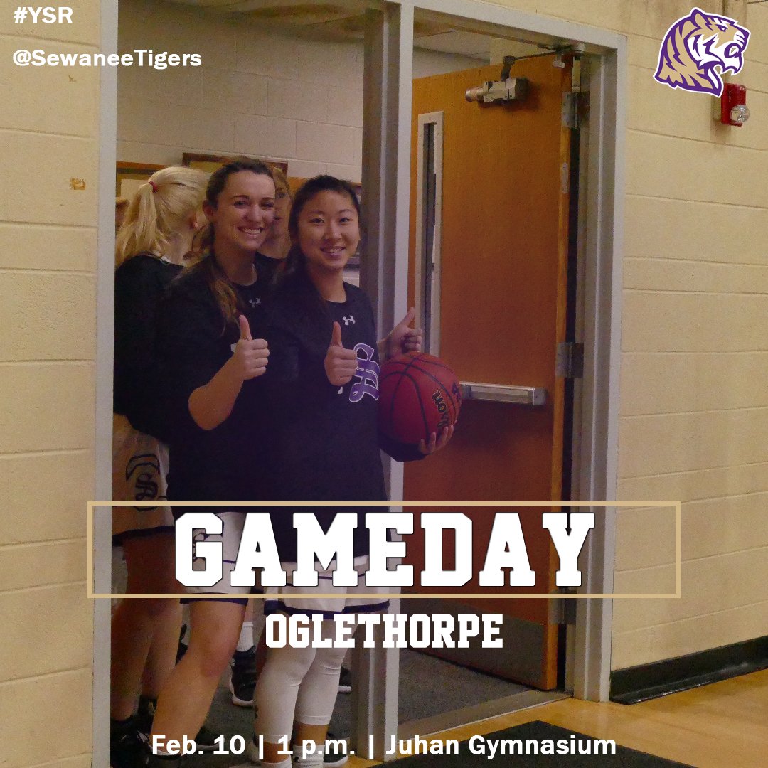 SewaneeTigers's tweet photo. HOMESTAND CONTINUES THIS AFTERNOON FOR @SewaneeWBB!

📍: Juhan Gymnasium
🆚: Oglethorpe
⏰: 1 p.m.
📺 / 📊: https://t.co/qhMS83k1cJ

#YSR #SAA #d3hoops https://t.co/pR4swUmZ0h