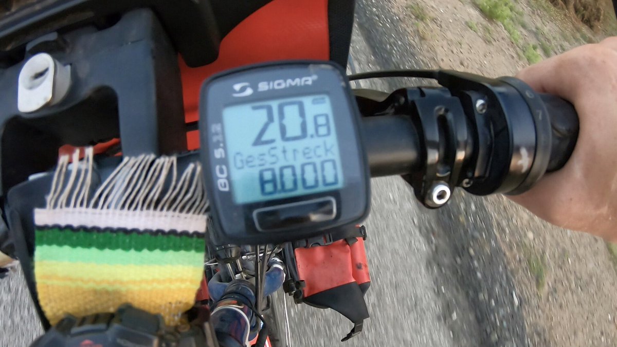 thomas2508's tweet photo. Endlich die8️⃣0️⃣0️⃣0️⃣Kilometer Marke geknackt!
🚴🏼♂️🇩🇪🇨🇦🇺🇸🇲🇽🇬🇹🇸🇻🇭🇳🇳🇮🇨🇷✅
#G9toAmerica #Tag135 #86km https://t.co/QXE5qr6tcg