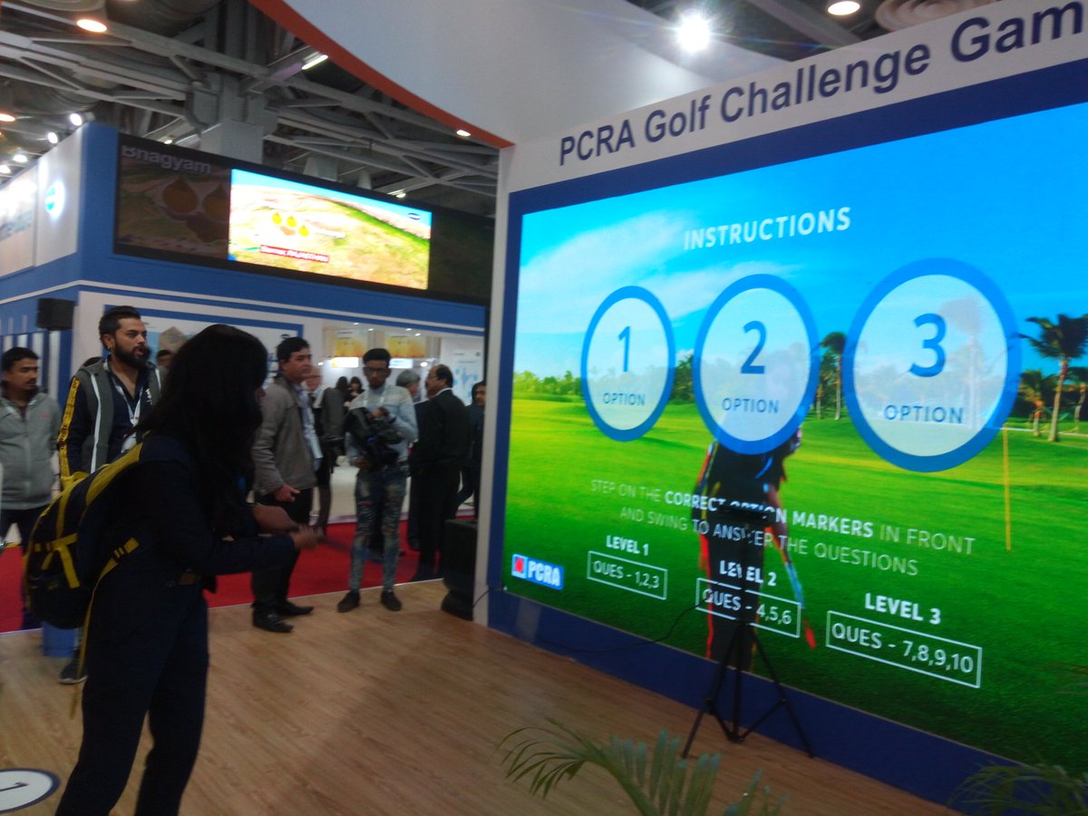 pcraindia's tweet image. Play the Golf Challenge Game at PCRA Stall B21 in Hall Number 3. 
Visit us at #petrotech.