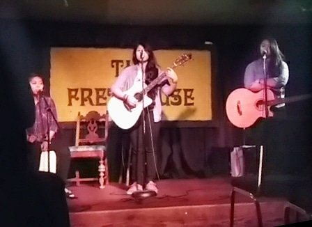RAMEKEGA's tweet photo. Stopped by #FretHouse to sing a few tunes & congratulate the owners Rich & Tom on being honored at @NAMMShow for 50 years in the business! Thanks for having us tonight & for doing what you do for the community of #musicians!
#livemusic #SunliteInstruments #PerformonyCorp https://t.co/am5cW5Attk