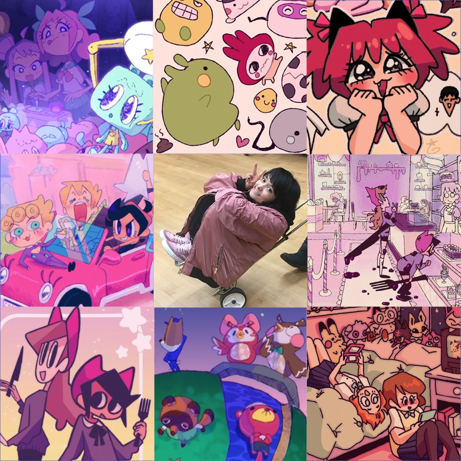 pink...purple...yep thats all the colors #artvsartist 