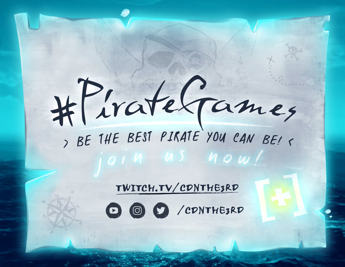 CDNThe3rd's tweet image. Another Million Dollar Idea! We're adding a Spy Variant into The #PirateGames. Do NOT miss this!

Galleon Vs Galleon(4v4) #SpyrateGames(1 enemy Spy on each ship👀🕵🏽‍♂️)

#TheViewage

#TheSloopage

#SeaOfThieves

Twitch.Tv/CDNThe3rd

🕵🏽‍♂️👀🦜🏴‍☠️💀☠️