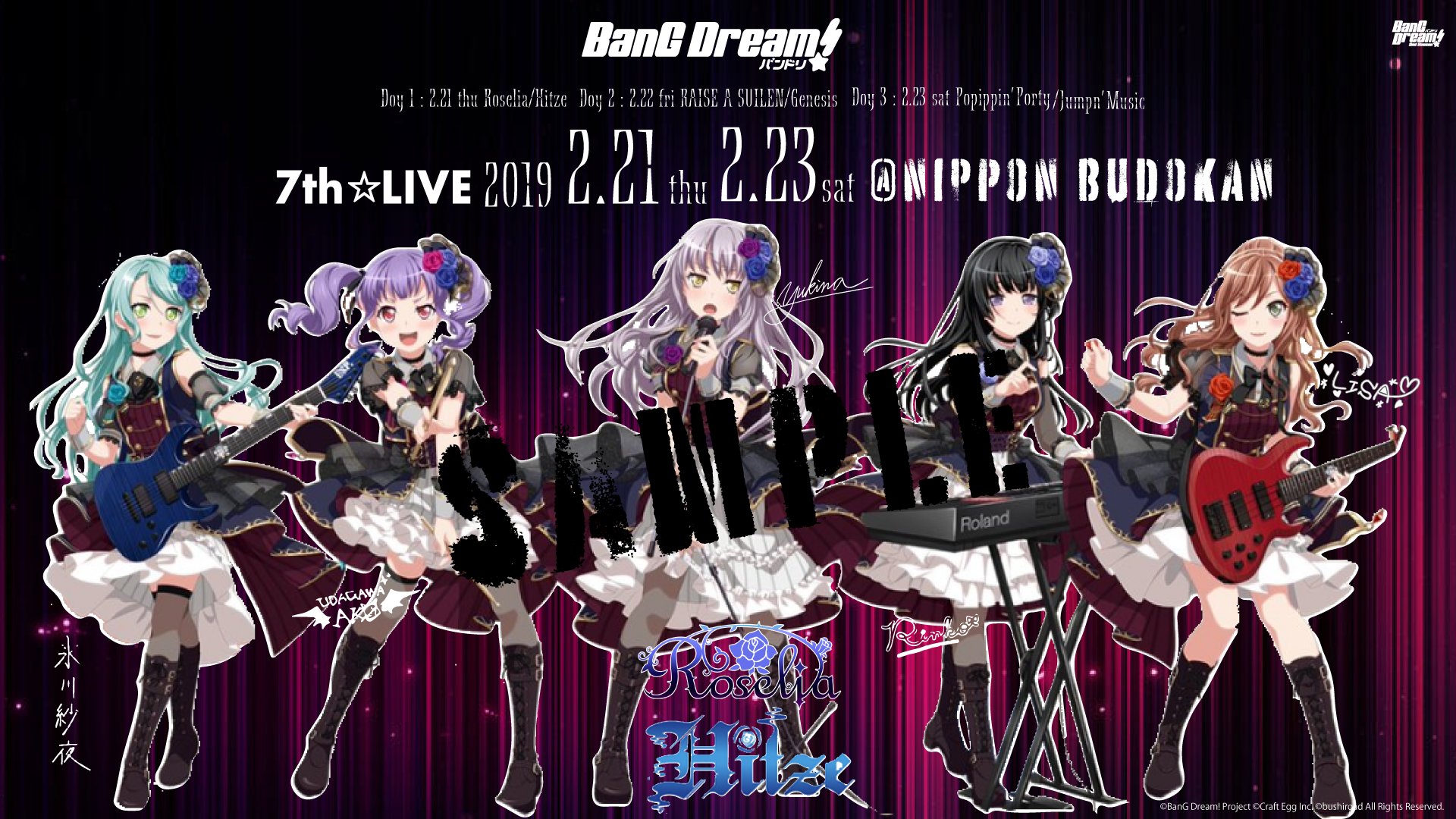 画像 Roselia 壁紙 Pc