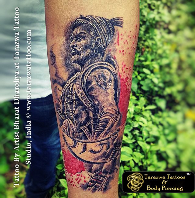 Chatrapati shivaji maharaj Tattoo designbySumedh Dream Arts  Tattoo  Studio   Shivaji maharaj tattoo Name tattoos on wrist Tattoo designs