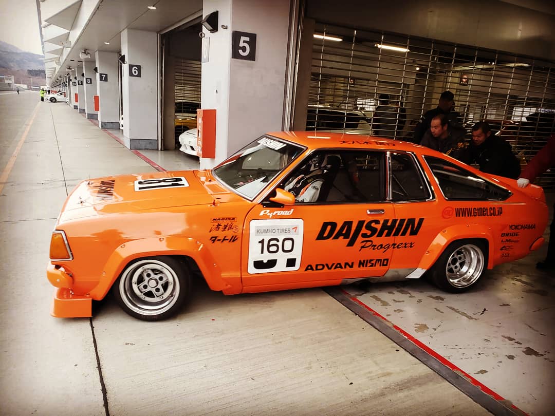 サニー ロータリー 換装 vs A14 2台の ドリフト 仕様 310 サニー ドリ天