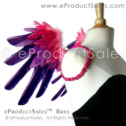 Beautiful and Bright the Bree is beautiful in a Pink and Purple Ombre.  

Handmade Creations @  eproductsales.com

#accessories #Props #handmade #smallbiz #forsale #fashion #gifts 
#artistsoninstagram #womeninbusiness #angelart #wearableart #colors #ombre #style #costumes