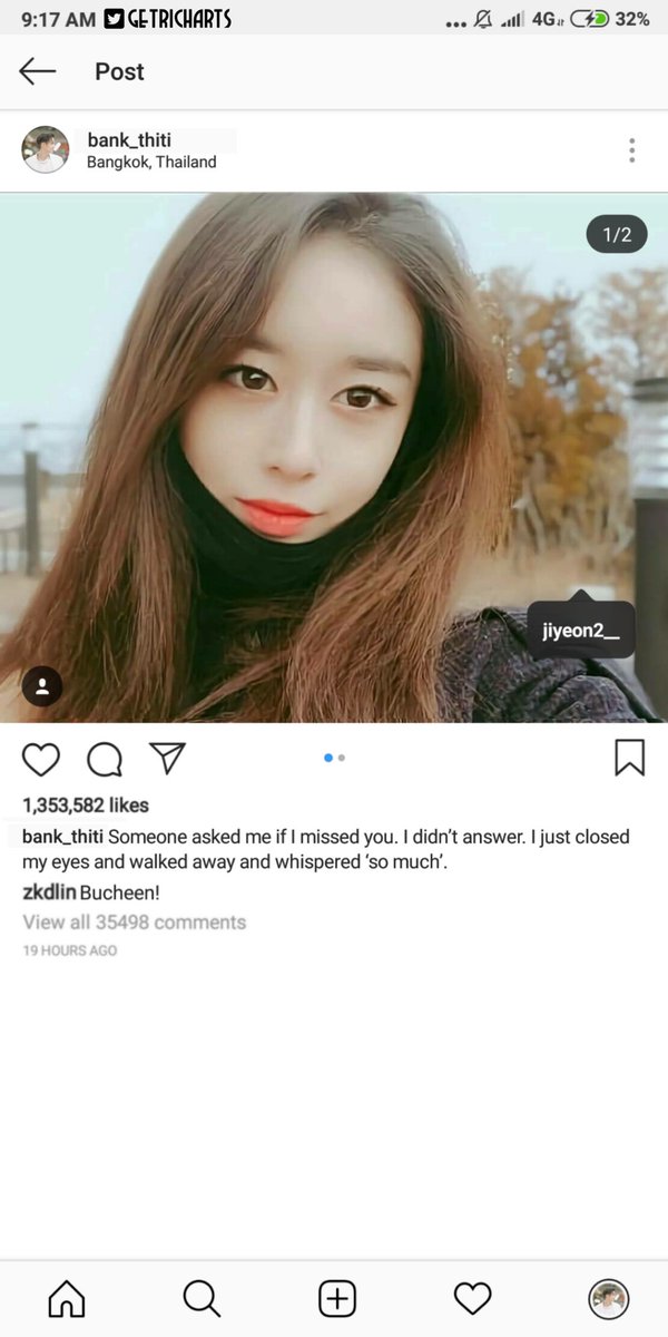 GetrichArts's tweet photo. × Daily Edit
× Fake Instagram
× #TH02
× Actor Bank x T-ARA Jiyeon
× cc : @bnkthiti
× retweet/like if you use/save it https://t.co/lWk3yoqZKS