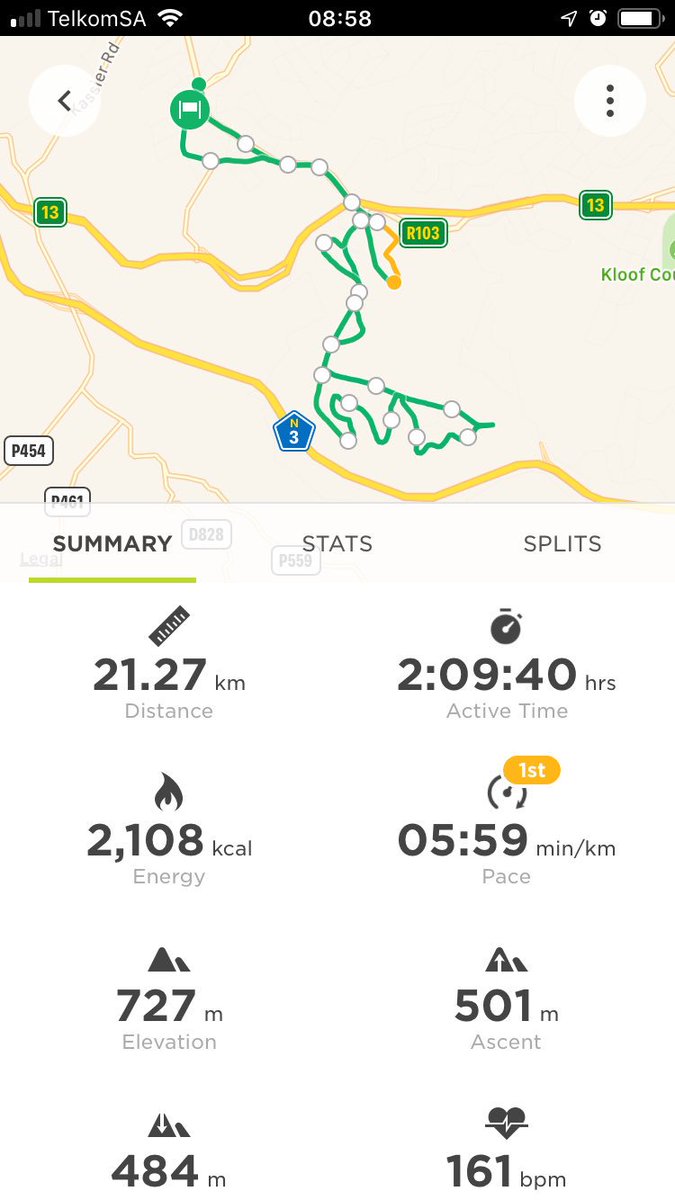CoachOneTime's tweet photo. Awesome morning 21.1km. #whattheHILL PB running with my camel pack, training run for #ThreeCranes Super Stoked. Also amazing friends on the road. #RunderfulRunners #RunHeiferRun https://t.co/2XTKabl2dk