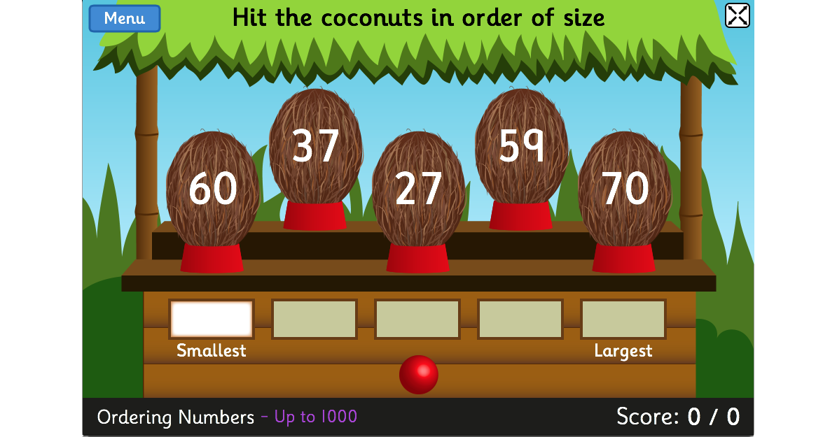Topmarks on Twitter "In our Coconut Ordering game you can compare and