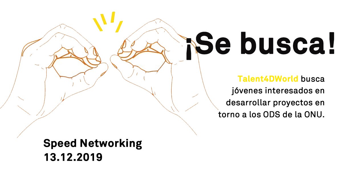 LaNaveMadrid's tweet photo. #Talent4Dworld de @dynamisRRHH busca jóvenes que quieran mejorar la vida de las personas y las empresas y transformar el planeta.
¡Inscríbete en esta sesión de #SpeedNetworkingLN!
👉 https://t.co/KIsqpGcyrm
#SemanaBioeconomíaLN #LaNaveConecta https://t.co/L8J9DOhm4v