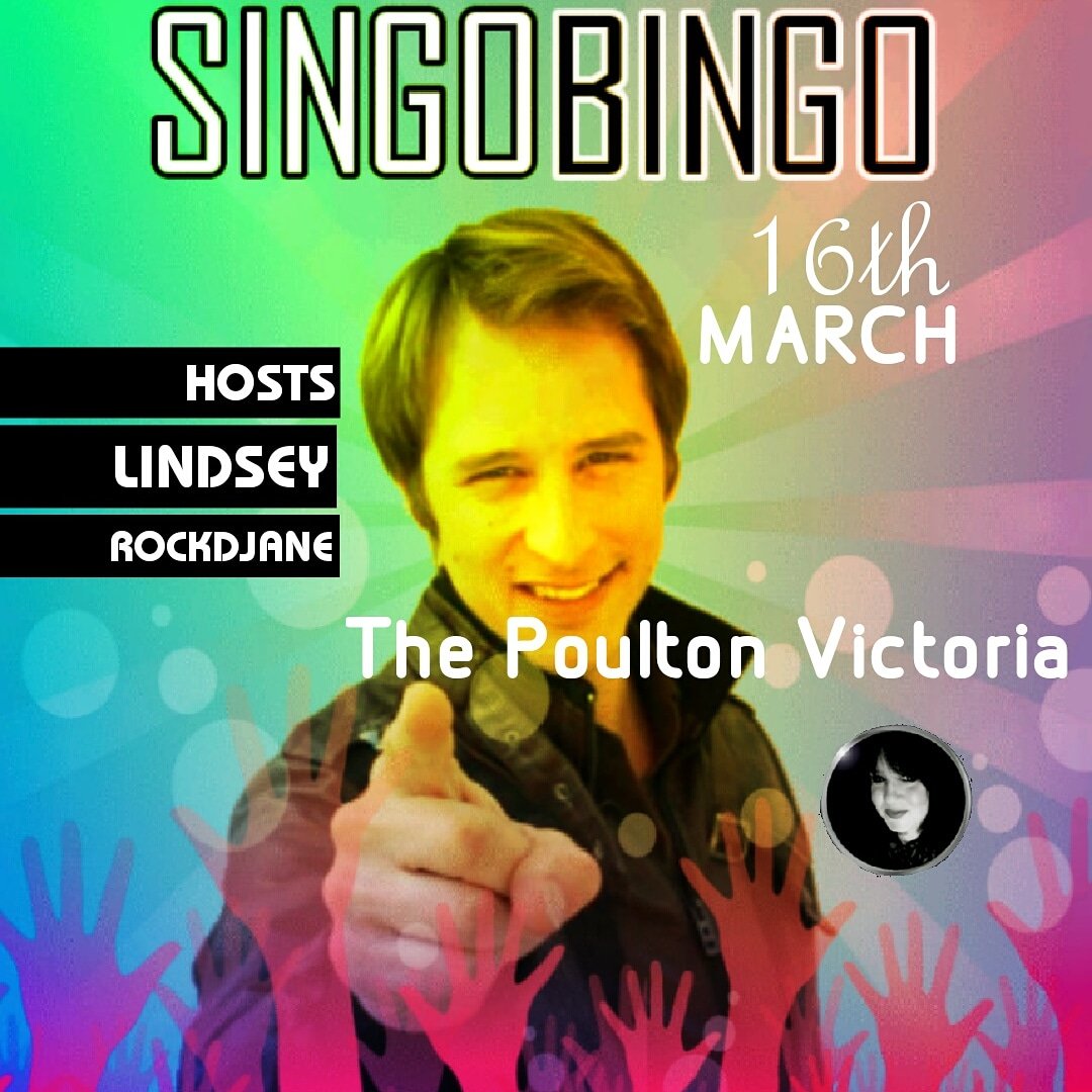 Save the date the next singo bingo is Saturday 16th March 2019 cheap drinks from £1.50, St Patricks's themed #singobingo #bingo #fun #lindseysingobingo #shot #cheappint #dj #joinus #laugh
