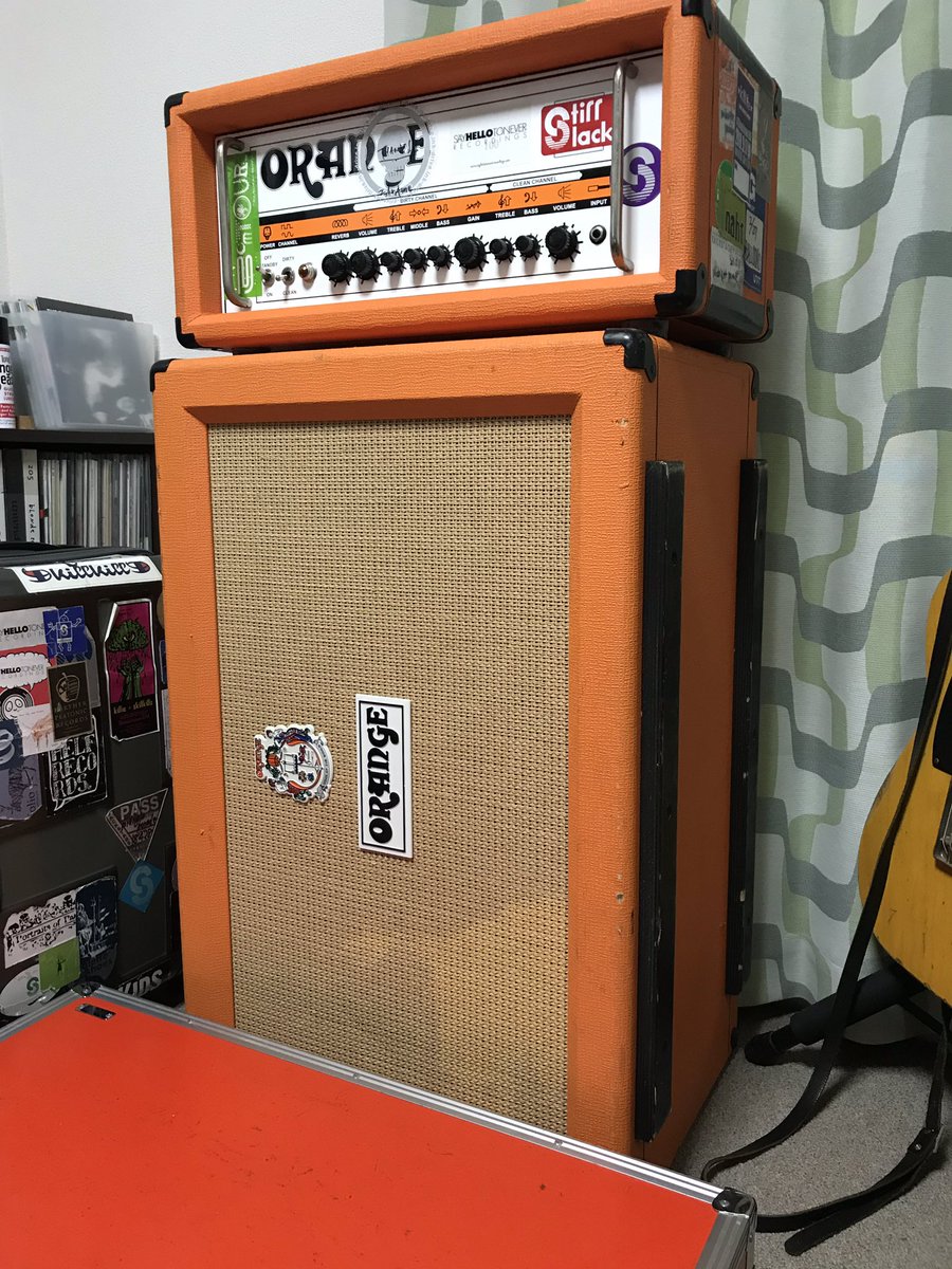 kyabe02's tweet photo. weeprayタクミくんからキャビ譲り受けました🍊🍊
@midnightparade1 ライブも決まってきてるので近々お知らせあるど
#PPC212
#orangeamps https://t.co/v753egsk9z