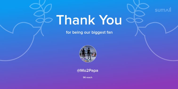 plugsify's tweet image. Our biggest fans this week: @Mo2Papa. Thank you! via sumall.com/thankyou?utm_s…