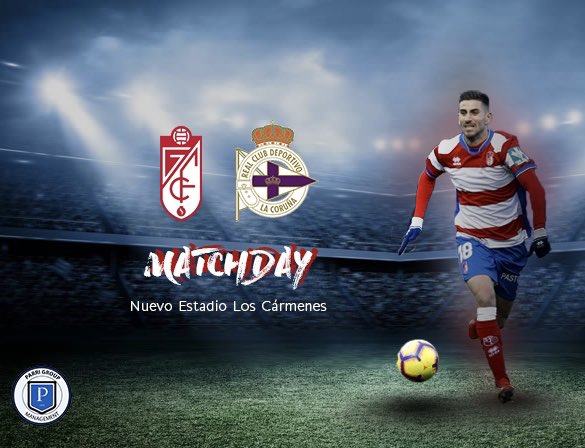 grupoparri's tweet photo. #matchday

@DOjeda21 

⚽️ @GranadaCdeF vs @RCDeportivo 

⏰ 18.00h

📍 Nuevo Estadio Los Cármenes

🏆 @LaLiga 123

📺 @MovistarPlus Partidazo 

#teamparrigroup #DO18 https://t.co/G9K6geJiEM