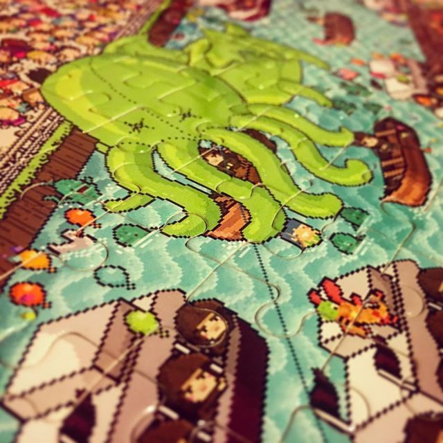 cthulhu_project's tweet photo. Arkham Parade #puzzle #arkham #cthulhu #lovecraft #monsters #hpl #lovecraftian #cthulhumythos #pixelart #cthulhuproject #cthulhushop https://t.co/qeuFQkJNsT