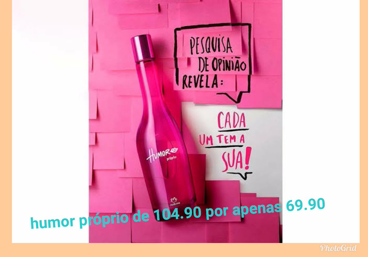 #promonatura não da dá pra perder.....humor próprio compre direto comigo ou no meu espaço Natura entrega garantida rede.natura.net/espaco/iraceli1