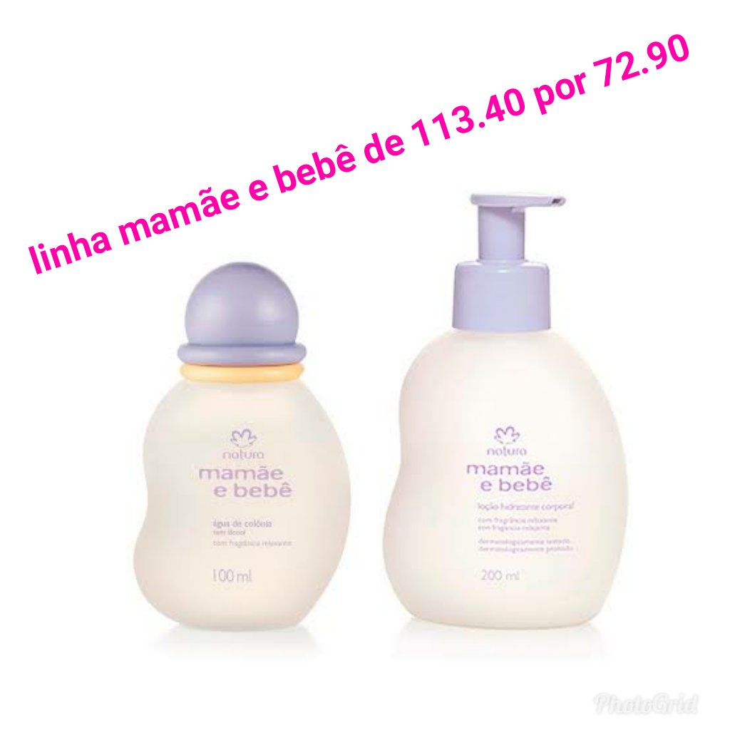 #PROMONATURA NA compra da água de colônia sem álcool ganhe uma loção hidratante com fragrância relaxante...e vc só paga apenas 72.90 compre direto comigo ou no meu espaço Natura entrega garantida rede.natura.net/espaco/iraceli1