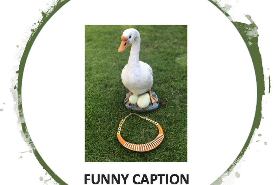 SStylishly's tweet photo. CONTEST ALERT - Fun withwords!

Its time for contest 5 - wordsmith! 

Think of a funny caption for this picture &amp; put it in comments below or DM us
One lucky winner to get a surprise gift from @SStylishly 

#slay #fashion #style #winner #contest #blogger #jewellery #slaystylishly https://t.co/AxkQq7wTGQ