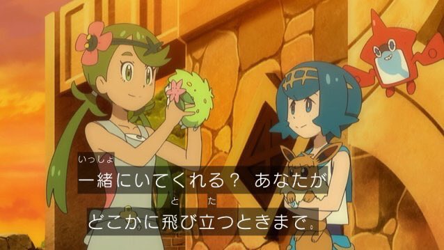スイレン マオちゃんがシェイミ一時的にゲット Anipoke