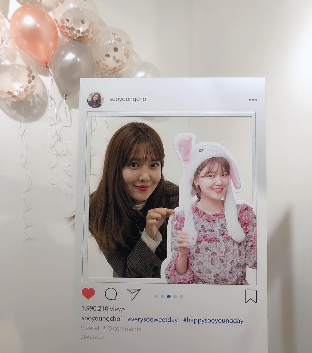 syoungstagram's tweet photo. [INSTAGRAM CAROUSEL] sooyoungchoi: 귀빠진날 #verysooweetday #happysooyoungday 🎈❤️ https://t.co/RdkVxsNf7a (2P) https://t.co/GqBbpdvBxm