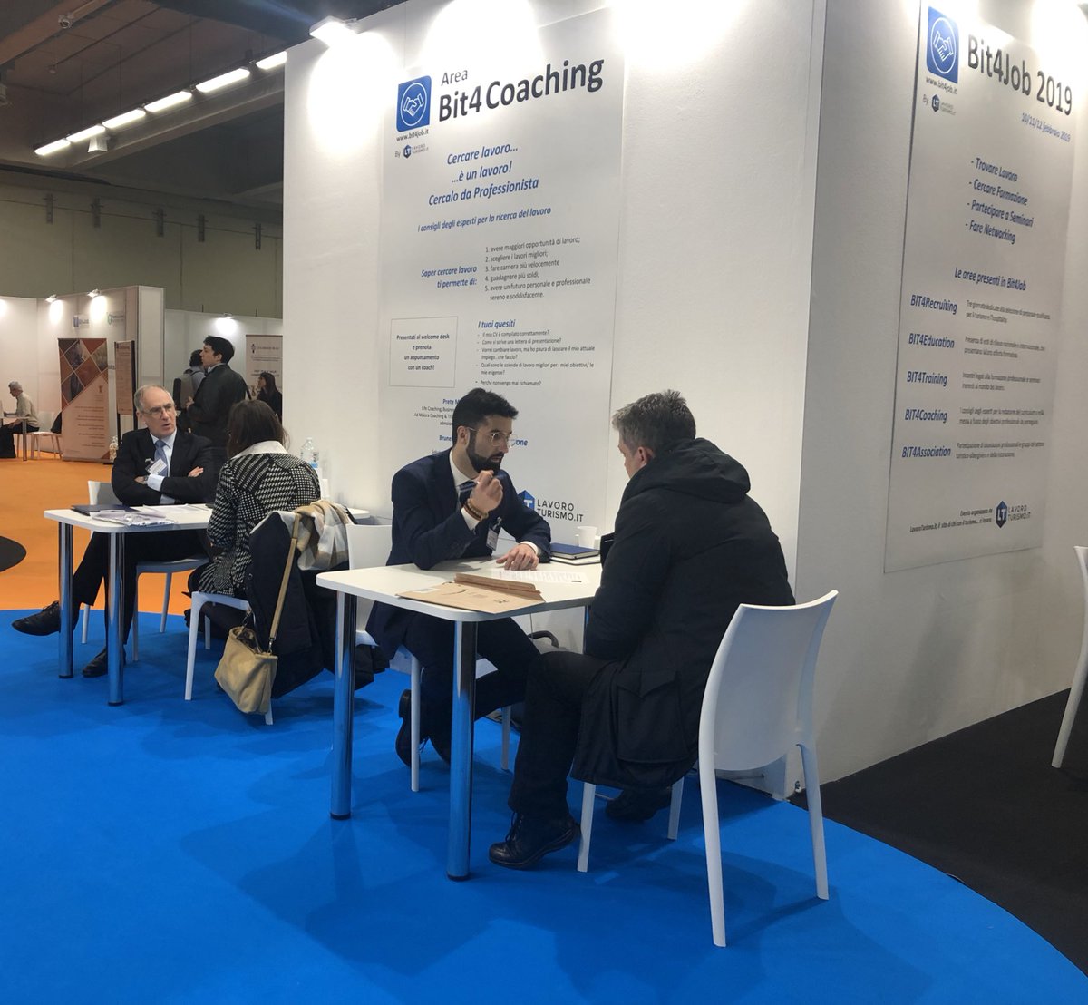bitmilano's tweet photo. A #Bit2019 ritorna l’area dedicata al Lavoro e alla Formazione per il settore del Turismo e dell’Hospitality, #Bit4Job, con le sezioni Bit4Recruiting, Bit4Training, Bit4Education, Bit4Coaching: https://t.co/Kh7jjcDyfI https://t.co/SJrmATJih2