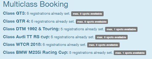 2 spots still available for the <a href="/RR_VLN/">RRVLN</a> TEST RACE on Feb 23

Sign up here: raceapp.eu/rrvln?fbclid=I…