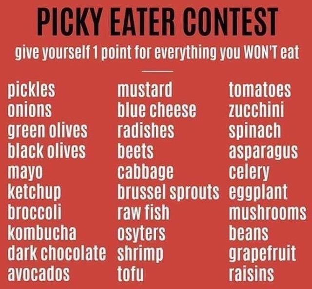 How many you got? I’m a 2. Olives. I just don’t get them! bit.ly/2WVk4GG
