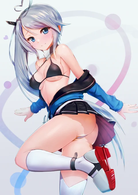 アズレンのポートランドです(`-ω-')
#アズールレーン 