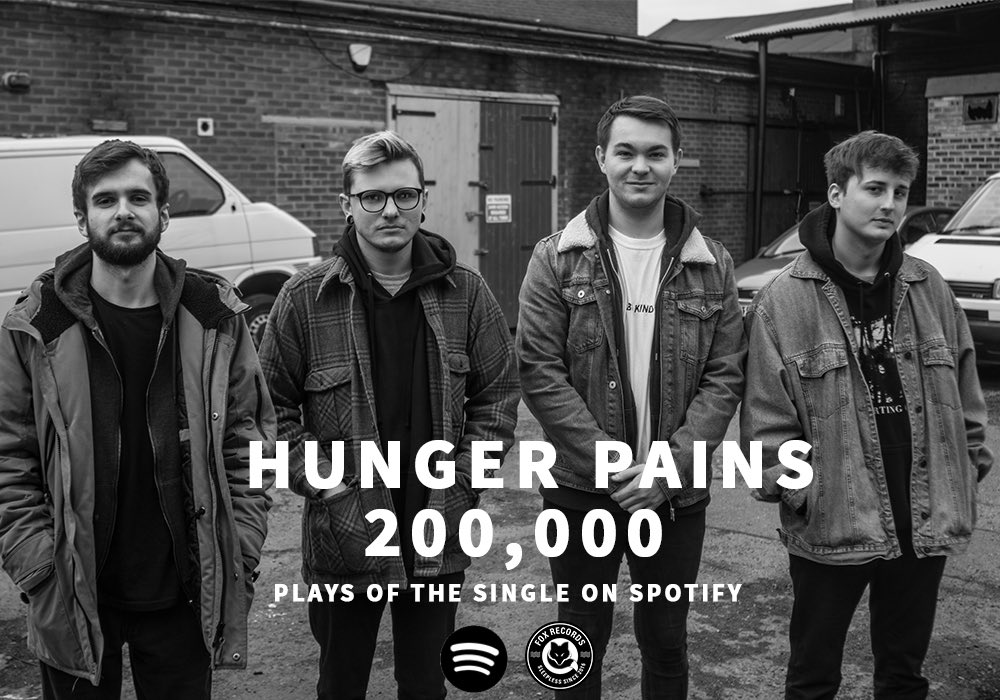 FoxRecordings's tweet image. Hunger pains is layovers first single to hit 200k on @Spotify