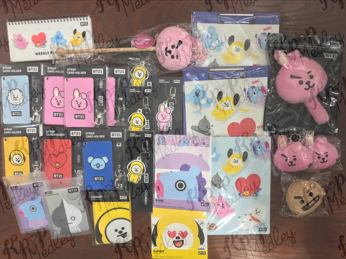 BTS/BT21 Merch On Hand (busy) tweet media