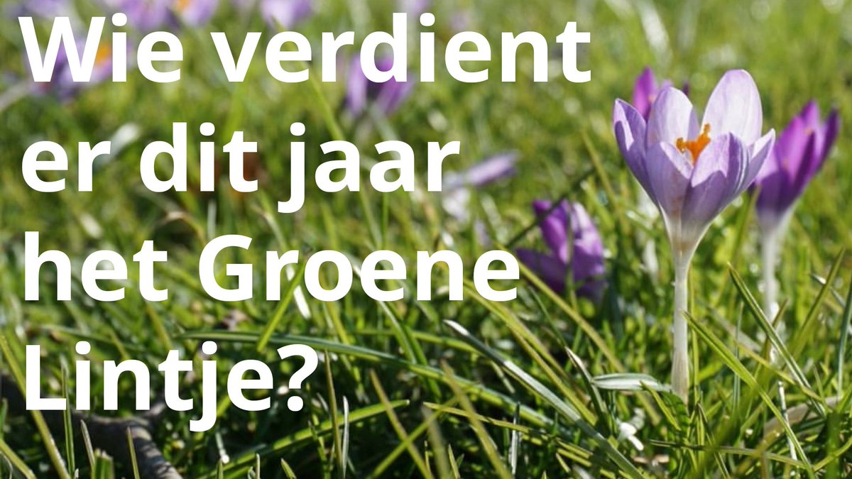 GroenLinks Etten-Leur roept op tot het nomineren van kandidaten voor het Groene Lintje!

Lees het hele bericht via etten-leur.groenlinks.nl/nieuws/wie-nom…