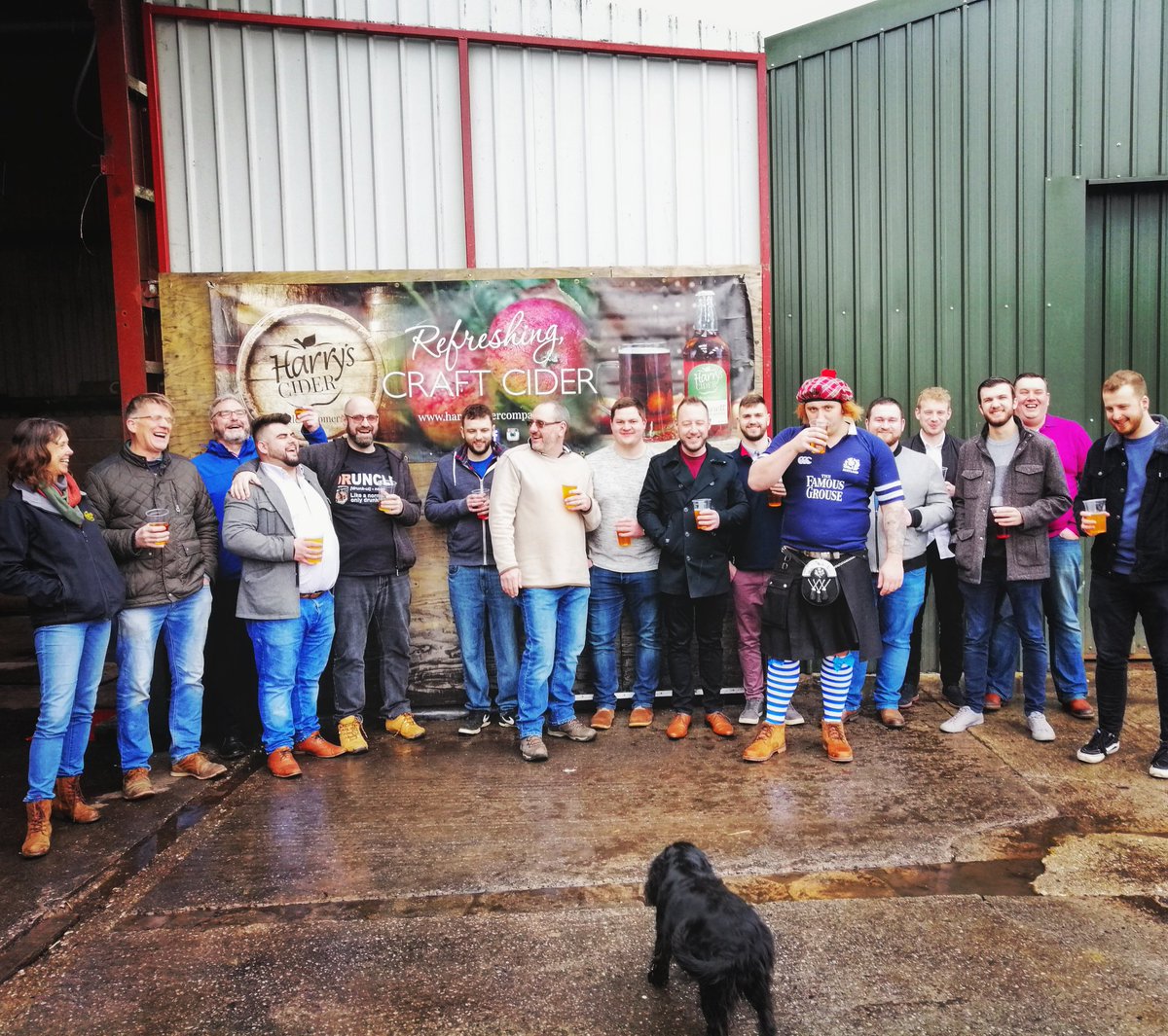 Struggling for things to do in this gloomy weather? Why not make an afternoon of it and book into a tour here at Harry's HQ. You'll be guided around our farm taking a look at the whole process of orcharding and cidermaking. #WinterActivity #CiderTour