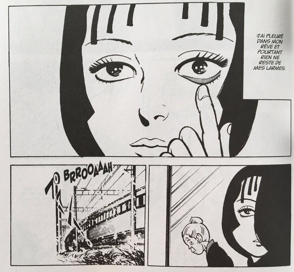 « Fleur de l'ombre », nouveau beau portrait d'une femme cherchant à vivre librement dans le Japon des 1970s, par le génial Kazuo Kamimura, @EditionsKana