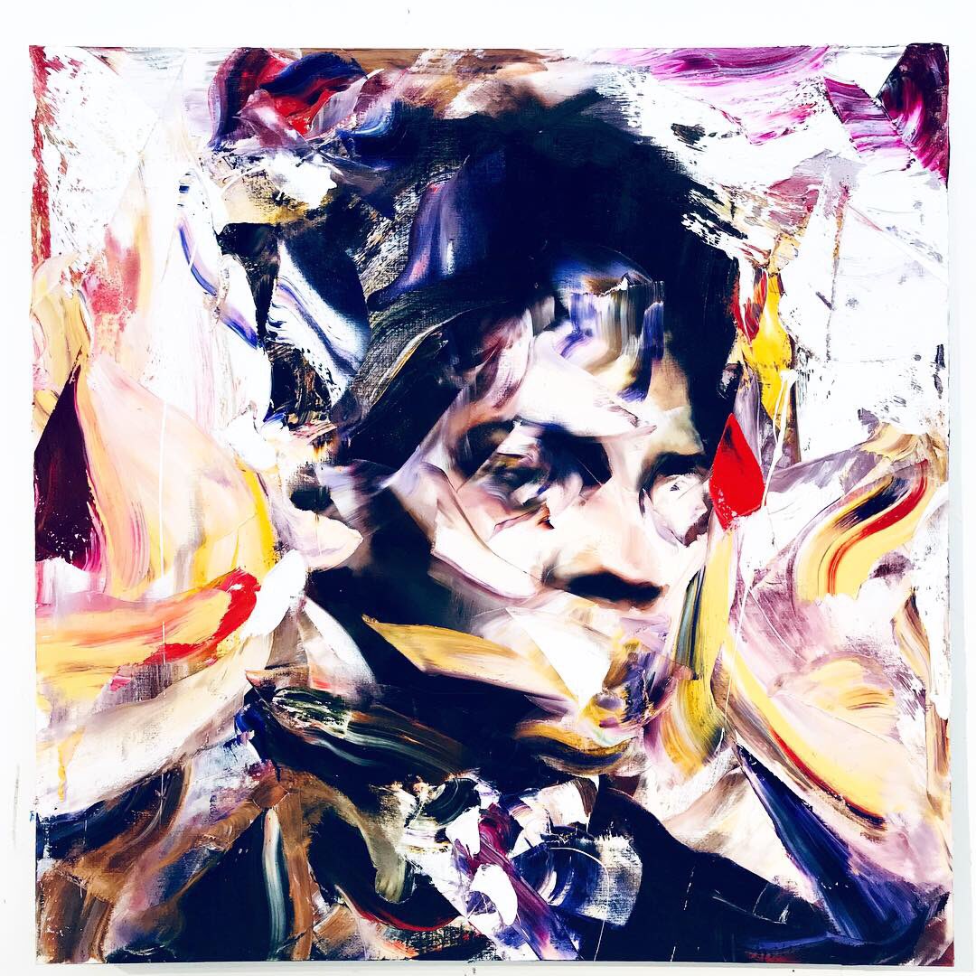 Yukimasa Ida 井田幸昌 в X: „- Jean-Michel Basquiat no.3 - Oil on