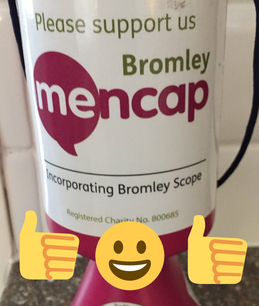 BromleyMencap's tweet photo. Thank you to all the generous shoppers @sainsburys #bromley for giving to our bucket collecting for the past few days #changelivesforthebetter #localcharitypartner https://t.co/rHqgaaLrIw