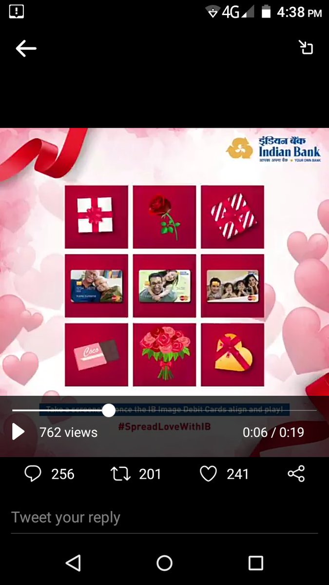 fotokiran's tweet photo. @MyIndianBank Here's the screenshot #SpreadLoveWithIB
#IndianBank #ValentinesDay #Contest
Join friends
@aanchalsweet92
@Venki_PM
@rinkushrm64
@NainaNaina25
@cool_bindra
@harveensachdeva
@shah_himanshu77
@Navanethakumar
@godsowntalk https://t.co/zTYnBCn7Zt